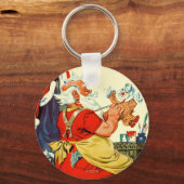 Santa-werk Sleutelhanger (Voorkant)