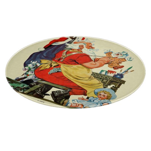 Santa-werk Snijplank (Hoek)