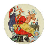 Santa-werk Snijplank (Voorkant)