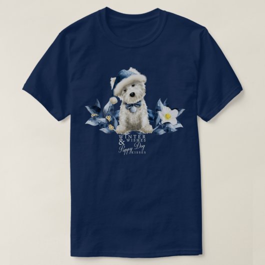 Santa Westie T-shirt (Design voorkant)