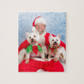 Santa Westies Legpuzzel (Verticaal)