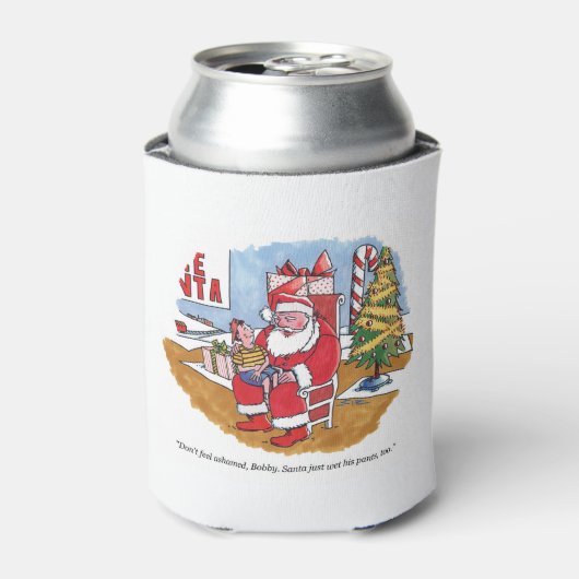 Santa Wet can cooler (Blikje Voorkant)