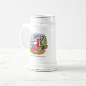 Santa Wet rechterstein Bierpul (Voorkant links)