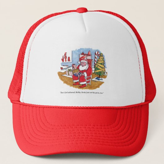 Santa Wet trucker hoed Pet (Voorkant)