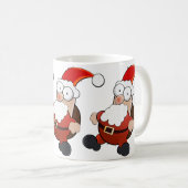 Santa White Coffee Mok (Voorkant rechts)