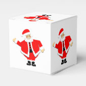Santa White Favor Box Bedankdoosjes (Voorkant Zijde)
