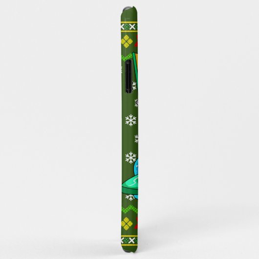 Santa Wind Surf Mele Kalikimaka Case-Mate iPhone Case (Achterkant/rechts)