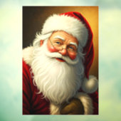 Santa Window Cling Raamsticker (Vel 3)