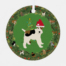 Santa Wire Fox Terrier