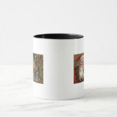 Santa with Holly, Village Scene Mok (Midden)