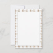 Santa with Presents Christmas Notitiekaartje (Achterkant)