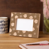 Santa Wooden Gegraveerde Lijstjes (Links)