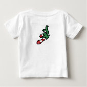 Santa Woody en zijn rendierkerstCartoon (Achterkant)