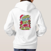 Santa Works One Day Hoodie (Achterkant)