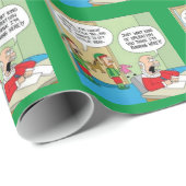 Santa Workshop-bewerking Cadeaupapier (Rol Hoek)