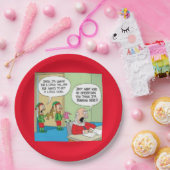 Santa Workshop-bewerking Papieren Bordje (Feest)