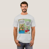 Santa Workshop-bewerking T-shirt (Voorkant volledig)