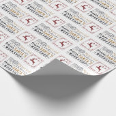 Santa Workshop Express-leveringspapier Cadeaupapier (Hoek)