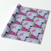  Santa Wrapper Cadeaupapier (Uitgerold)