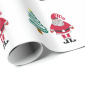 Santa Wrapping Cadeaupapier (Rol Hoek)