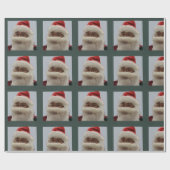 Santa Wrapping Paper Cadeaupapier (Vlak)