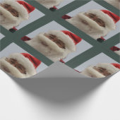 Santa Wrapping Paper Cadeaupapier (Hoek)