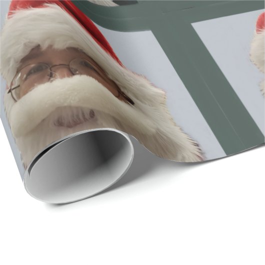 Santa Wrapping Paper Cadeaupapier (Rol Hoek)