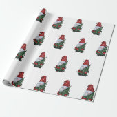 Santa Wrapping Paper Cadeaupapier (Uitgerold)
