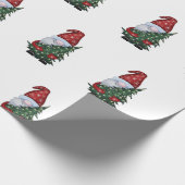 Santa Wrapping Paper Cadeaupapier (Hoek)