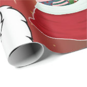 Santa Wrapping Paper Cadeaupapier (Rol Hoek)