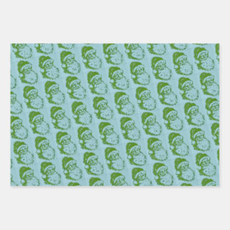  Santa Wrapping Set Inpakpapier Vel