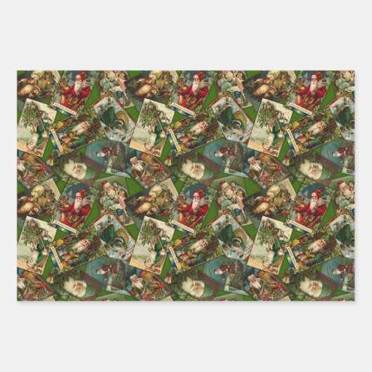 Santa Wrapping Sheets Inpakpapier Vel (Voorkant 2)