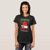 Santa Xmas pyjama's zijn mooi voor de architect Ch T-shirt (Voorkant volledig)