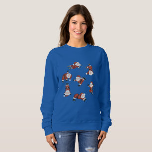 Santa yoga Kerstmis Jumper Sweatshirt