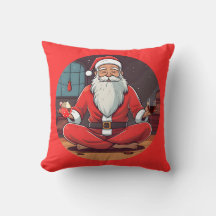 Santa Yoga Sierkussen
