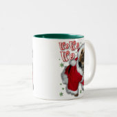 Santa Yorkie Coffee Mok (Voorkant rechts)
