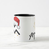 Santa Zodiac Aquarius Mug Mok (Midden)