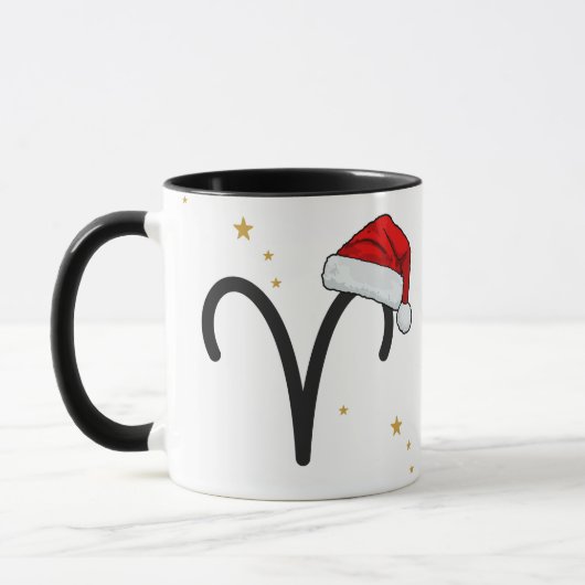 Santa Zodiac Aries Mug Mok (Links)
