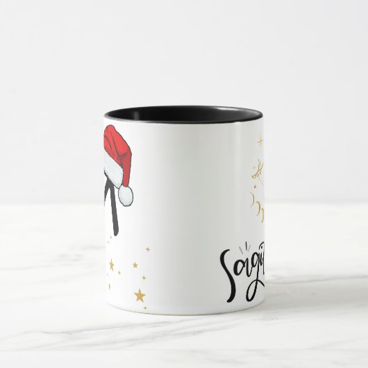 Santa Zodiac Boogschutter Mok (Midden)