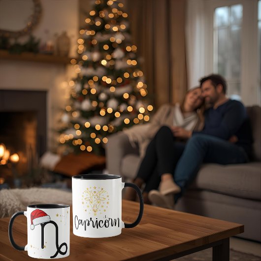 Santa Zodiac Capricorn Mug Mok