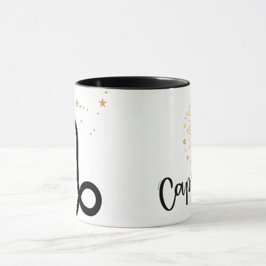 Santa Zodiac Capricorn Mug Mok (Midden)