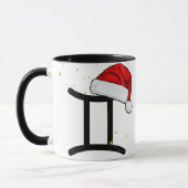 Santa Zodiac Gemini Mug Mok (Links)