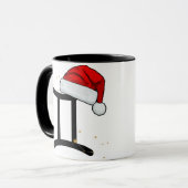 Santa Zodiac Gemini Mug Mok (Voorkant links)
