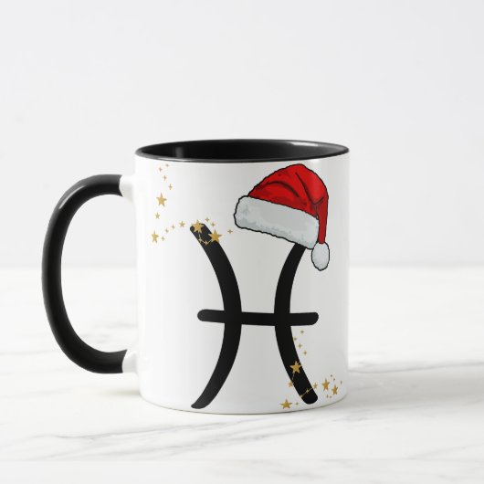 Santa Zodiac Pisces Mug Mok (Links)