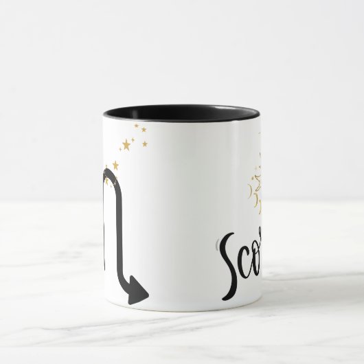 Santa Zodiac Scorpio Mug Mok (Midden)