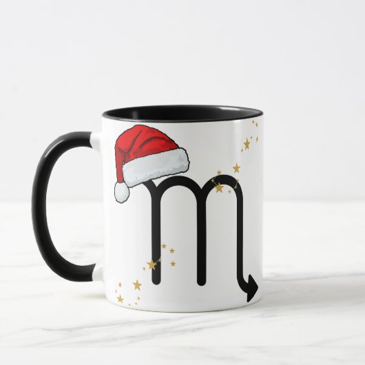 Santa Zodiac Scorpio Mug Mok (Links)
