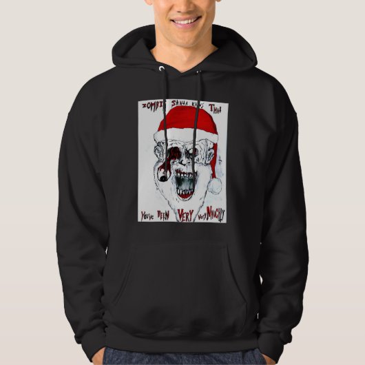 Santa Zombie Hoodie (Voorkant)