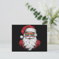 Santa zonnebril trots kerst pyjama X-mas homo