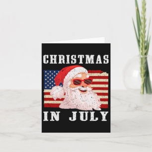 Santa Zonnebrillen Usa - Heren Dames Kinderen Kers Kaart