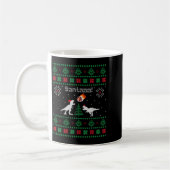 Santaaa Dinosaur Lelijk Kersttrui Koffiemok (Links)